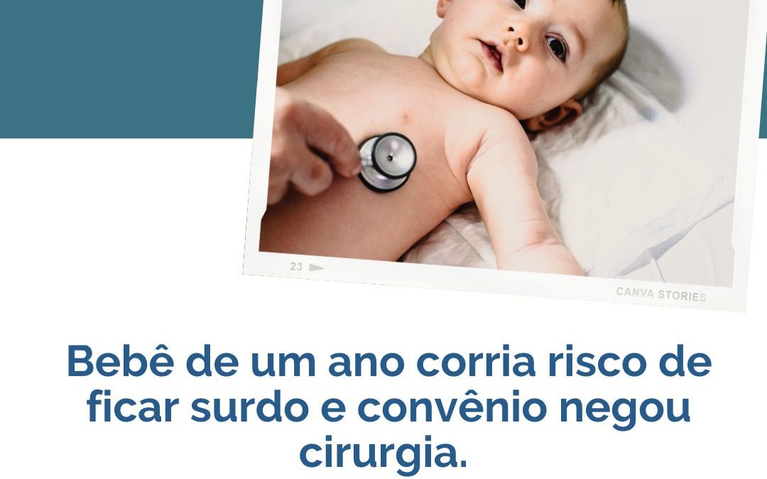 Plano se nega a autorizar tratamento para criança com problema de saúde grave. Adianta entrar na justiça?